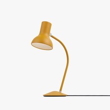Bedside Table Lamp Gold Yellow