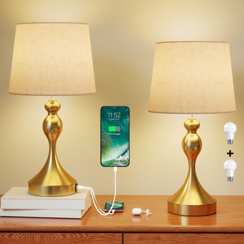Homcom table lamps set - homcom,