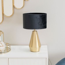 Gold Metal Touch Dimmer Table