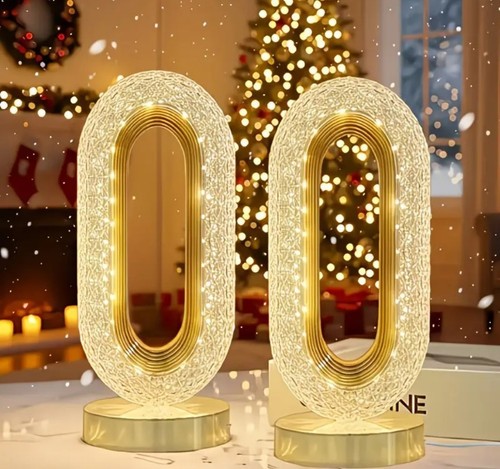 2pcs elegant crystal - 2pcs,