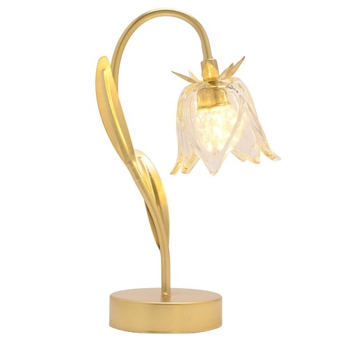 Single stem led lamp flower - single,