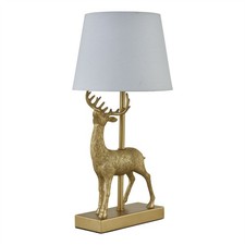 Gold Stag Table Lamp Bedside