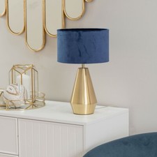 Gold Metal Touch Dimmer Table
