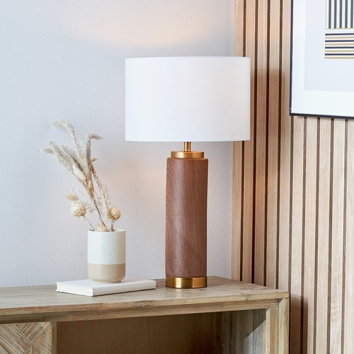 Tall table lamp - tall, white