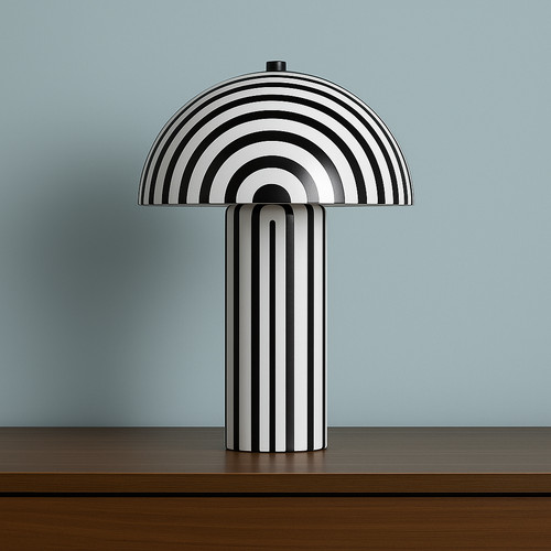 Modern gold white table - gold,