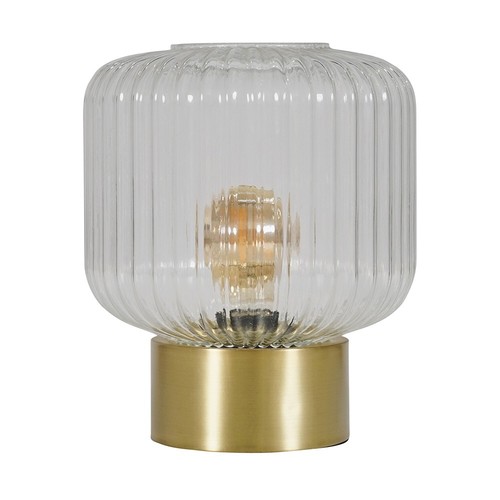 Matt gold table lamp base - table,