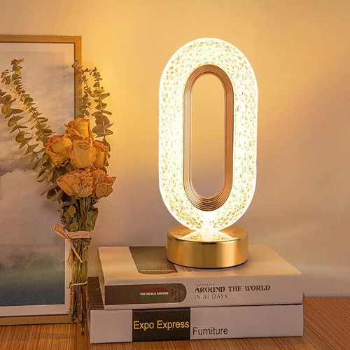 Usb led crystal table - table, lamp