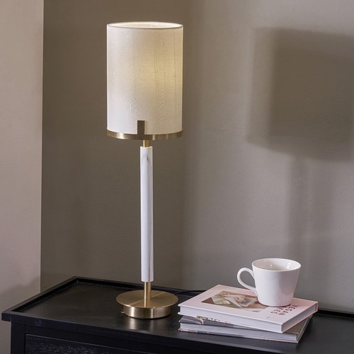 Slim table lamp with - table,