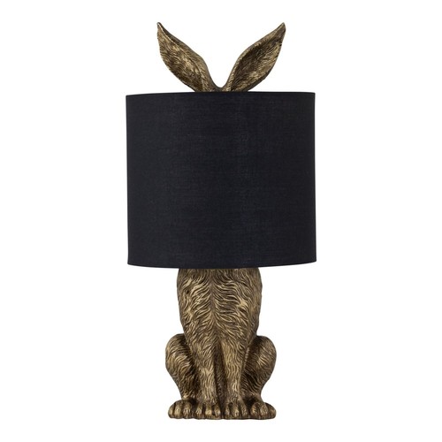 Gold hare rabbit - gold,